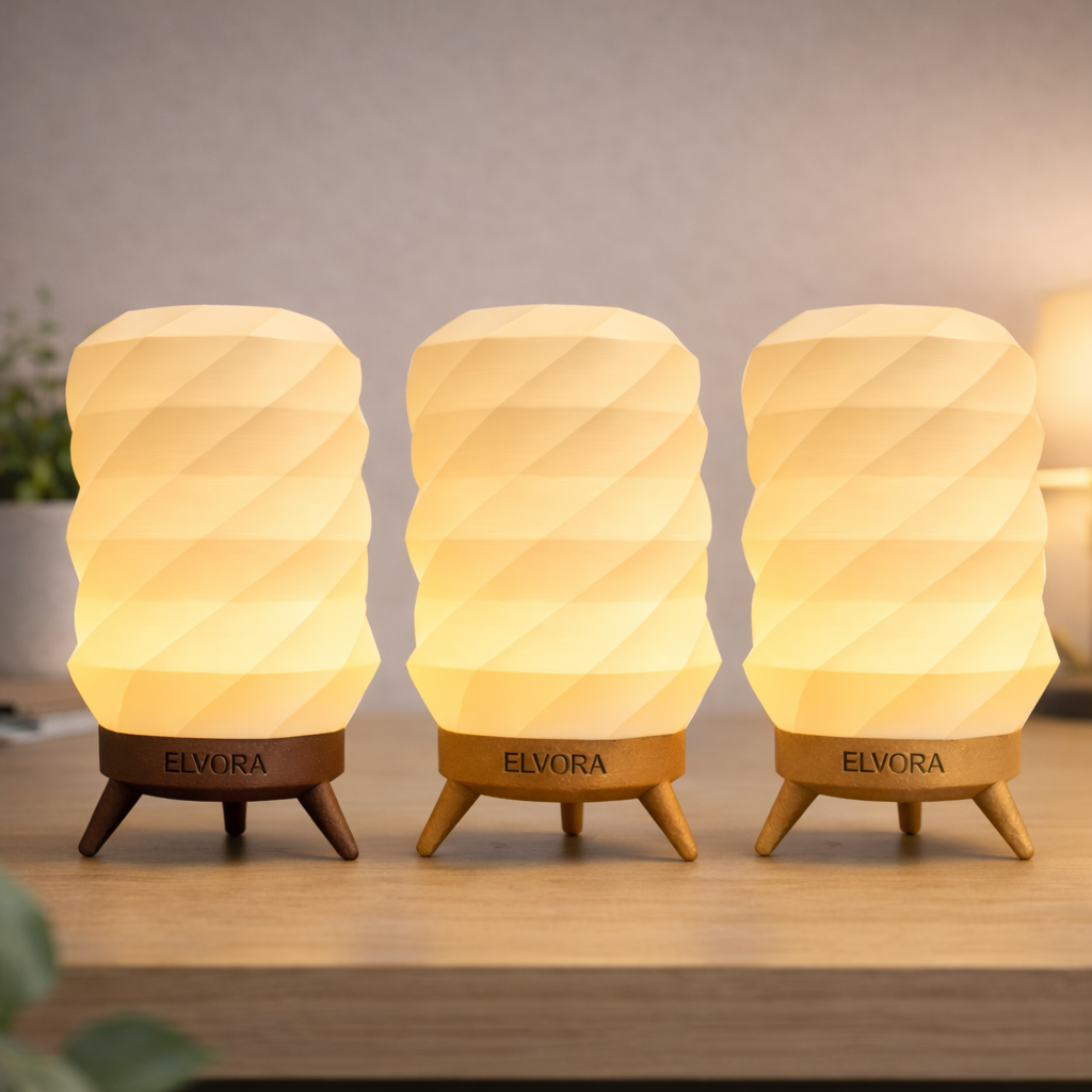 ELVORA Tischlampe SPIRA