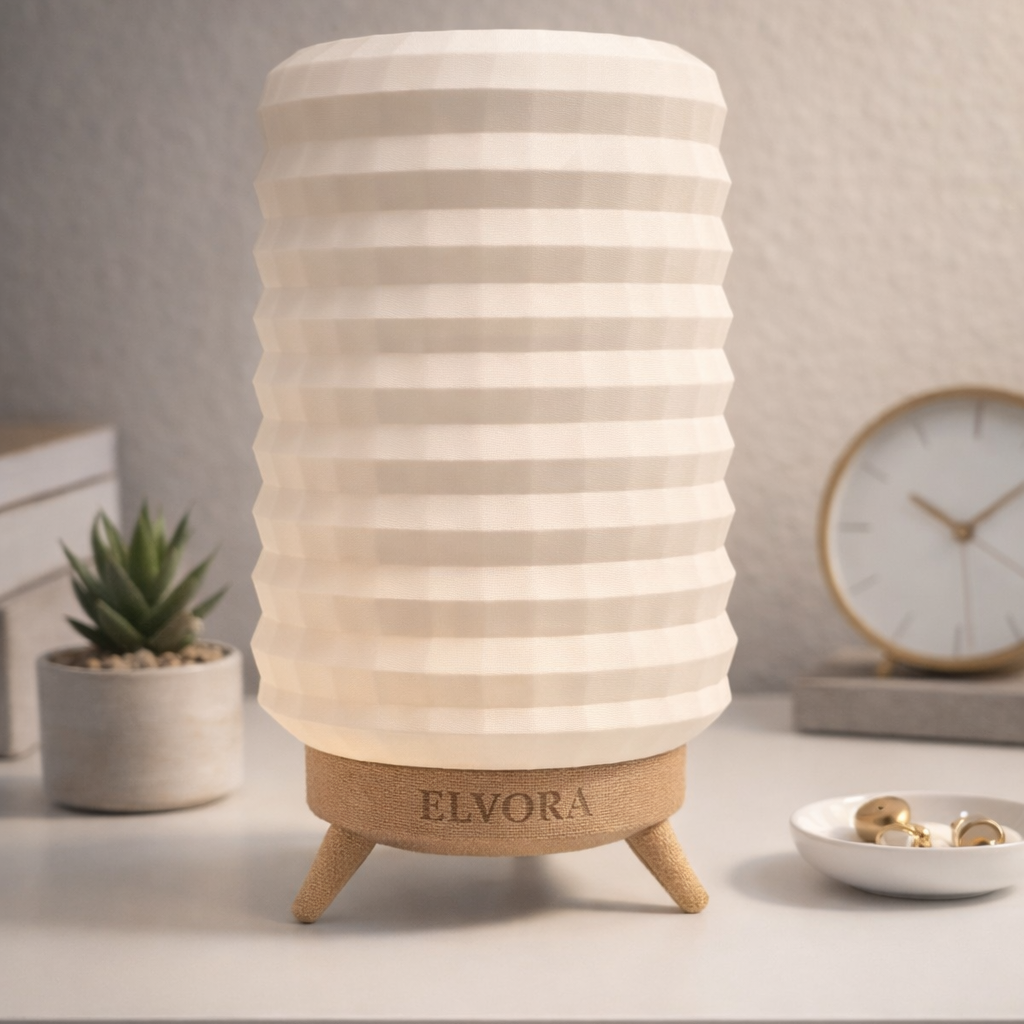 ELVORA Tischlampe SILVA